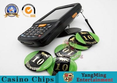 China High Frequency 13.56MHz RFID Casino Chips Handheld Asset Tracking Handheld Terminal for sale
