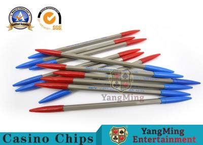 China Baccarat Casino Gambling Games Dedicated 2 Functions Blue / Red Ball Pen for sale