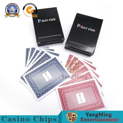 China Durable Casino Playing Cards / Panton Or CMYK Printing PVC Poker Card for sale