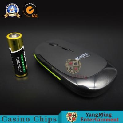 China 2.4GHz Baccarat Gambling Systems Black CPI Resolution Driver Optical Casino Computer PC Wireless Mouse for sale