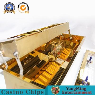 China Metal 304 Chip Tray With Lock inoxidable de la capa del titanio del alto grado en venta