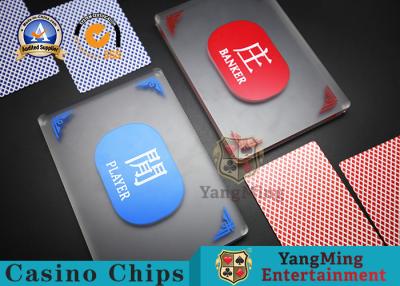 China Botón modificado para requisitos particulares marcadores de Player Wins Mark 2PS del banquero del bacará del casino en venta