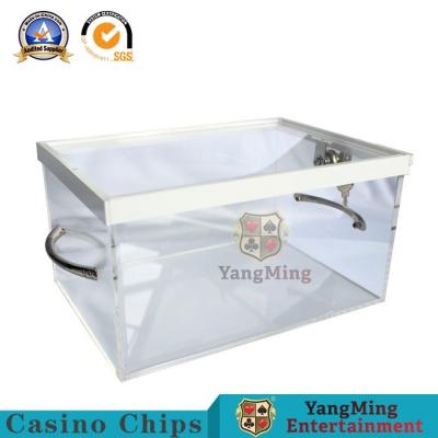 China Custom Roulette Wheels Casino Table Poker Chips Box / Blackjack Roulette Toke Box for sale