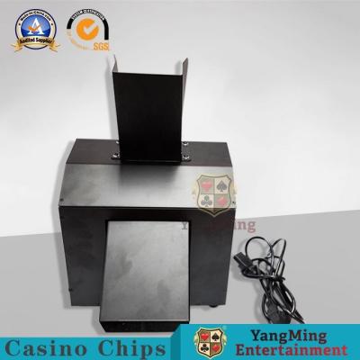 China Automatic Casino Poker Shredder Machine With Instruction Playing Cards Shredder for sale