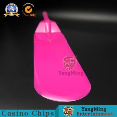 China Blackjack Poker Cards Shovel Gambling Table Playing Cards Money Acrylic Plastic Paddle for sale