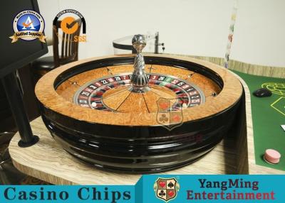 China International Certification 36 Number Wooden Roulette Table 32 Inch 80CM Diameter Wheel Solid for sale