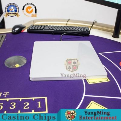 China RFID 100% Security Protection Gambling Card Table  13.56Mhz Baccarat Artificial Intelligence International Standard for sale