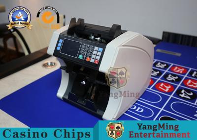 China Custom Bill Counting Machine Casino Game Accessories / Portable Cash Counter Front Loading for sale