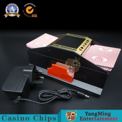 China Standard Poker Card Shuffler / Automatic Shuffling Machine Casino Robot 2 Deck For Card Game for sale