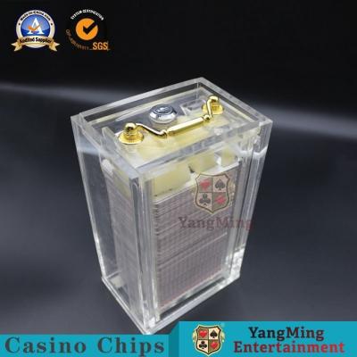 China SGS  Playing Card Deck Holder Industrial Grade High Transparency Acrylic for sale
