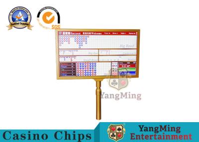China Casino Dual Sided HD 1080P Display For Electronic Roads , Rose Gold - Plated Computer Monitor Free Telescopic for sale