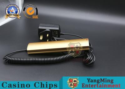 China Gold Banknotes And Coins Purple UV Light Checker Money Detector Machine for sale