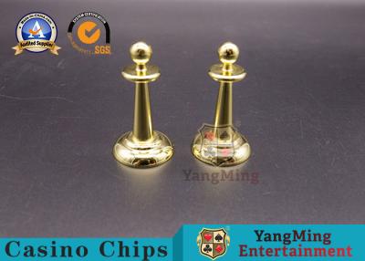 China Roulette Wheel Gambling Table Bet Wins Dolly Metallic Iron Copper Casino Poker Table Wins Marker for sale