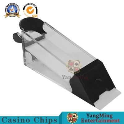 China Professional 8 Decks Playing Card Shoes For Blackjack Poker Casino Table Cards Shuffler for sale