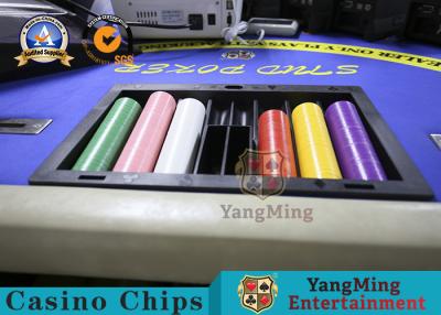 China 350pcs Texas Hold'em Chips Poker Chip Tray for sale