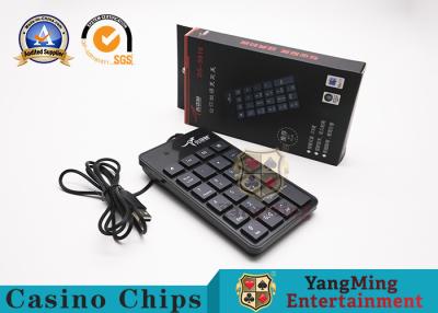 China Baccarat Gambling Systems USB Numeric Keyboard for sale