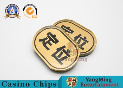 China Factory Custom Original Texas Hold '' Em Poker Playing Cards Bet Button Little Missed Blind Kill Reserved Pieces for sale