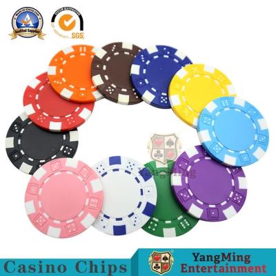 China 32g Iron Core ABS Dice Poker Club Chips No Denomination Face Value for sale