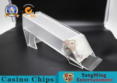 China Brand New Thick Acrylic Matte 8-Pair Poker Dealer Manufacturer Custom-Made Sole Card Dealer Shuffler Boots for sale