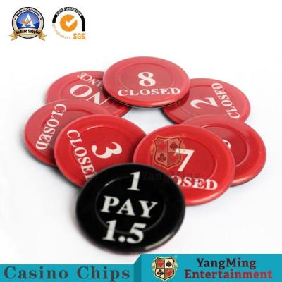 China NiuNiu Table Screen Printing Casino Game Accessories Solitaire Board for sale