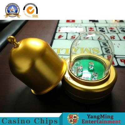 China VIP Hall Intelligent Automatic Dice Cup Set With Control Box Size Sic Bo for sale