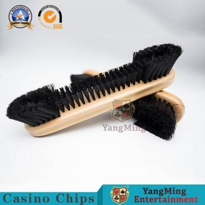 China Baccarat Dragon Tiger Texas Holdem Poker Table Cleaning Brush for sale