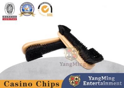 China Entertainment Poker Plastic Bristles casino poker table brush for sale