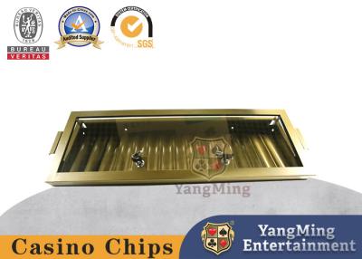 China O vidro acrílico de Chip Tray Rack Box Stainless Steel de 15 grades cobriu à venda
