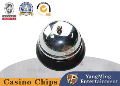 China Poker table accessory Big Call Bells, Chrome Finsh, Metal Construction Creates Loud Clear Prompt Bell for sale