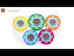 New ABS Plastic 11.5g Professional Baccarat Texas Poker Chip Set Free Aluminum Alloy Box Of 760Pcs