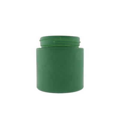 China Diameter 57mm Black UV Glass Jars CR Cap 60mm Glossy Matte Glass Jar Custom Color for sale