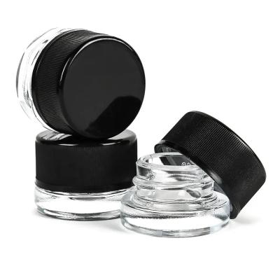 China Custom Printed Concentrate Black Glass Container 5ml 7ml 9ml With Childproof Cap en venta