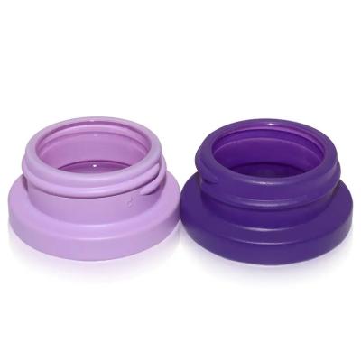 China 5ml 9ml Child Safe UV Proof Concentrate Stash Container With Push Down And Turn Cap for sale