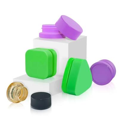 China Custom Colors Square Glass Concentrate Container 3ml 5ml 7ml 9ml en venta