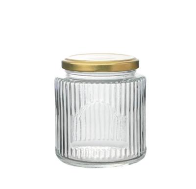 China Kitchen Storage 630ml 1020ml Airtight Food Mason Spice Glass Jars With Lids for sale