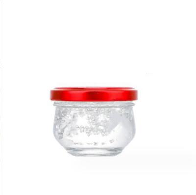 China Botella de vidrio vacía fresca y guisada personalizada 60 ml 120 ml botellas de nido de pájaro en venta