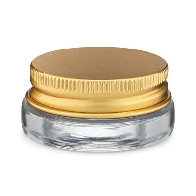 China 7ML Gold Aluminum Cap Concentrate Container for sale