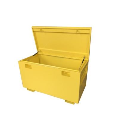 China OBM Supported Cold Rolled Steel Plate Powder Coated Job Box for Job Site Tool Storage for sale