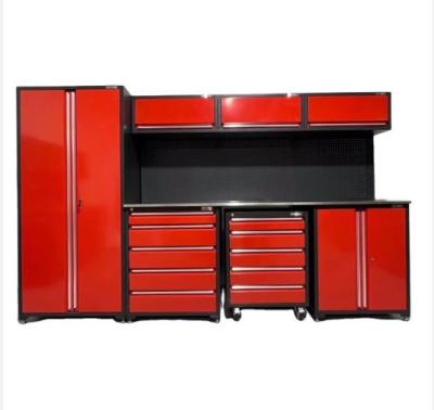 China Customized Support ODM Heavy Duty Steel Tool Box Set for Car Repair Garage Workshop for sale