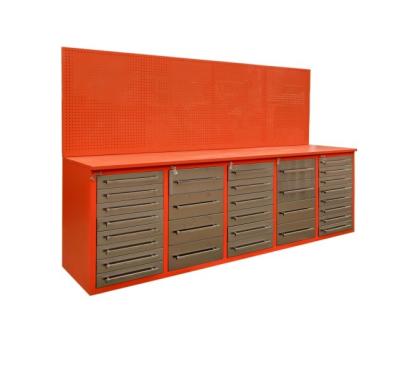 China Cold Rolled Steel Stainless Steel Workbench Tool Storage Cabinets Ideal for Garage for sale