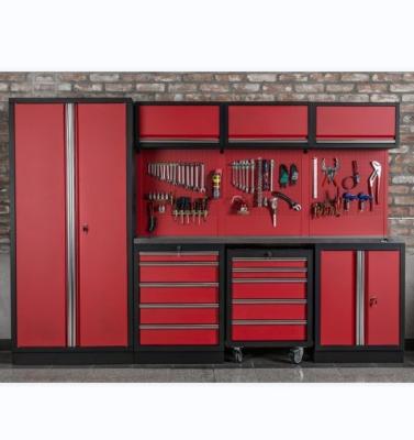 China Optional Tools Set Box Heavy Duty Modular Garage Tool Cabinet with Cold Rolled Steel for sale