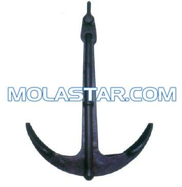 China Stock Anchors Admirality Anchor Stock Anchor  Easy Handling Steel Anchor For Marine for sale