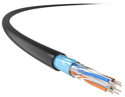 China 0.51mm 24AWG UTP CAT6 Bulk Network Cable PVC Jacket for sale