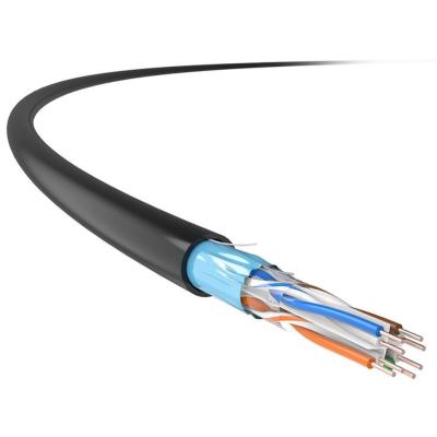 China Bare Copper PE Sheath FTP Cat6 Cable Outdoor Application 23AWG for sale