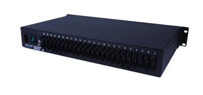 China Network Scanner 1.5U 24 Port Electronic Patch Panel for sale
