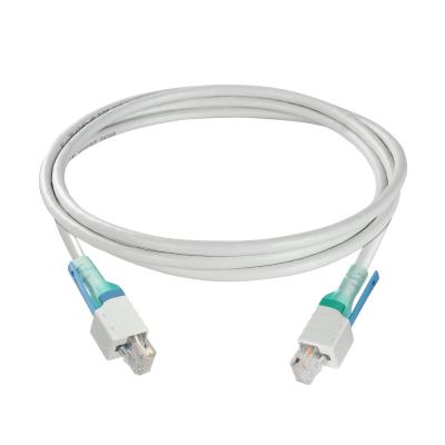 China Network Patch Cord CAT6 UTP with Pull Rod 24AWG BC Stranded RJ45 Patch Cord for sale