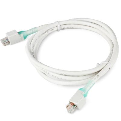 China Network Patch Cord Cat6A UTP RJ45 Patch Cord Gray 26AWG BC with Lock for sale