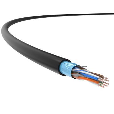 China Outdoor Network Cable Cat 5e FTP 24AWG BC PE Jacket for sale