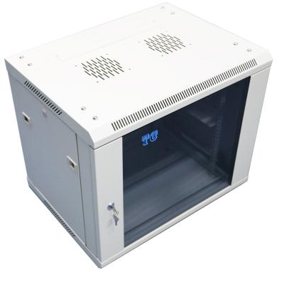 China Network Wall Mounted Rack Cabinet 18U Rack Cabinet 19 Inch for sale