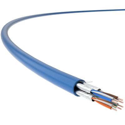 China FTP Cat 6A Cable, Cat 6A Network Cable, 23AWG BC, PVC Jacket for sale